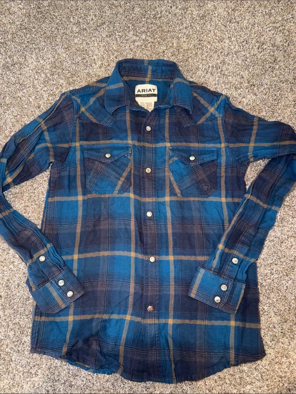 Boys Ariat shirt
